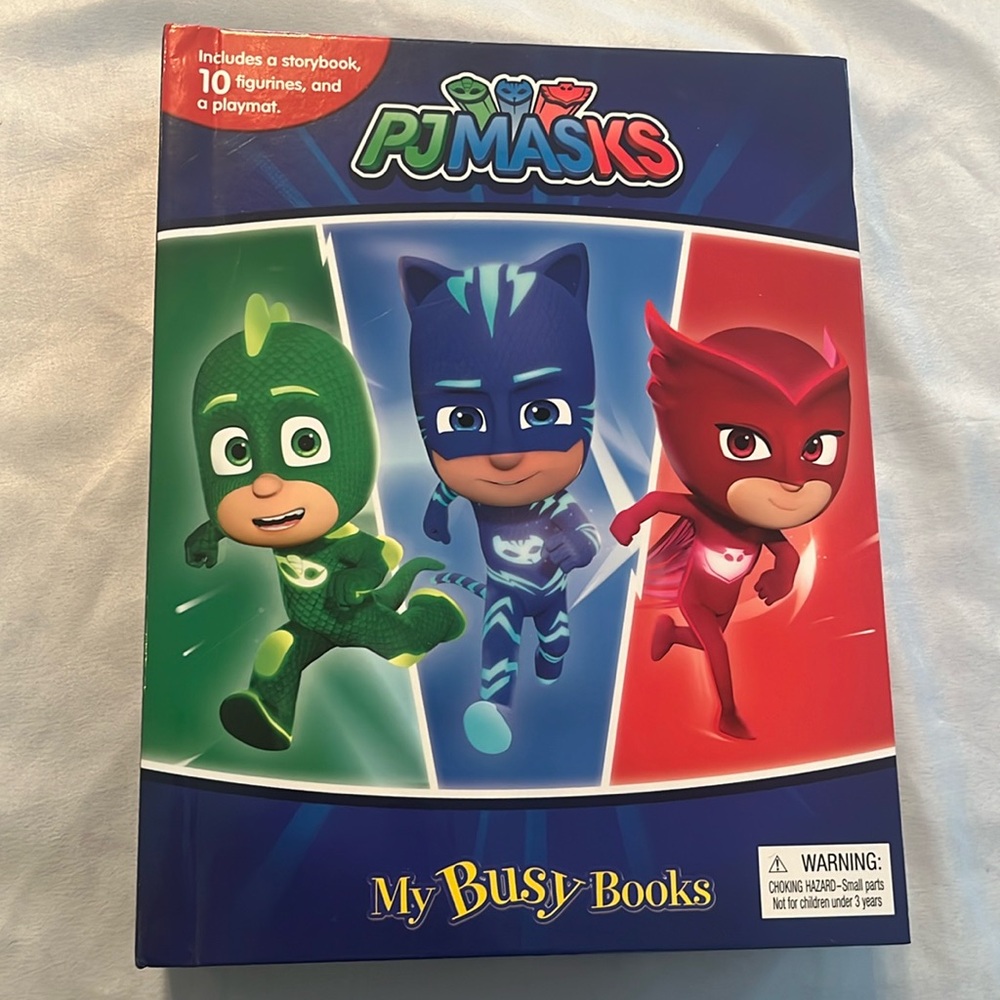 PJ Masks Busy Book Playset